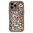 For iPhone 16 Pro Max Case Leopard Print TPU Precise Cutout Phone Cover - Brown - 3