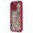 For iPhone 15 Pro Max Case Leopard Print TPU Precise Cutout Phone Cover - Red - 4