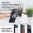 For iPhone 15 Pro Max Case Compatible with MagSafe Rotating Straight Kickstand TPU + PC Matte Phone Cover - Grey - 2