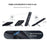 For iPhone 16 Pro Max Case Compatible with MagSafe Rotating Straight Kickstand TPU + PC Matte Phone Cover - Black - 7