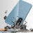 For Samsung Galaxy A36 5G Magnetic Case TPU Phone Back Cover with Lanyard - Blue - 3