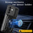 For Samsung Galaxy S25 Case PC + TPU Kickstand Phone Back Cover with Camera Slider - Titanium Grey - 3