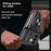 For Samsung Galaxy S25 Case PC + TPU Kickstand Phone Back Cover with Camera Slider - Titanium Grey - 7