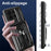 For Samsung Galaxy S25 Ultra Case PC + TPU Kickstand Phone Back Cover with Camera Slider - Black - 4