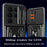For Samsung Galaxy S25 Ultra Case PC + TPU Kickstand Phone Back Cover with Camera Slider - Black - 6