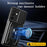 For Samsung Galaxy A26 5G Case PC + TPU Kickstand Phone Back Cover with Camera Slider - Black - 3