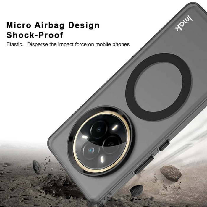 IMAK For Realme 14 Pro 5G Magnetic Case PC + TPU Protective Phone Back Cover - 4