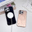 For iPhone 16 Pro Max Magnetic Case Borderless Hard PC Phone Back Cover - Gold - 3