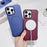 For iPhone 16 Pro Max Magnetic Case Borderless Hard PC Phone Back Cover - Gold - 4