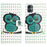 For Samsung Galaxy A07 4G / A06 5G / A06 4G Case Pattern Print PU Leather Wallet Phone Cover - Dots Owl - 1