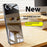 For iPhone 17e / 16e Case Electroplating PC Phone Back Cover with Camera Lens Protector - Black - 2