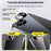 For iPhone 17e / 16e Case Electroplating PC Phone Back Cover with Camera Lens Protector - Black - 4