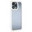 For iPhone 15 Pro Max Phone Case Sparkling Rhinestone Decor TPU + PC Clear Back Cover - White - 1