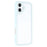 For iPhone 16 Case Sparkling Rhinestone Decor TPU + PC Clear Phone Back Cover - Blue - 1