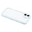 For iPhone 16 Case Sparkling Rhinestone Decor TPU + PC Clear Phone Back Cover - Blue - 5