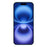 For iPhone 16 Case Compatible with MagSafe Sparkling Rhinestone Decor TPU + PC Clear Phone Back Cover - Blue - 2
