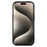 For iPhone 15 Case Compatible with MagSafe Sparkling Rhinestone Decor TPU + PC Clear Phone Back Cover - Black - 2