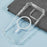 For iPhone 16 Pro Max Clear Phone Case Compatible with MagSafe 1.5mm Shockproof Back Cover - 4