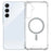 For Samsung Galaxy A35 5G Clear Phone Magnetic Case 1.5mm Shockproof Back Cover - 1
