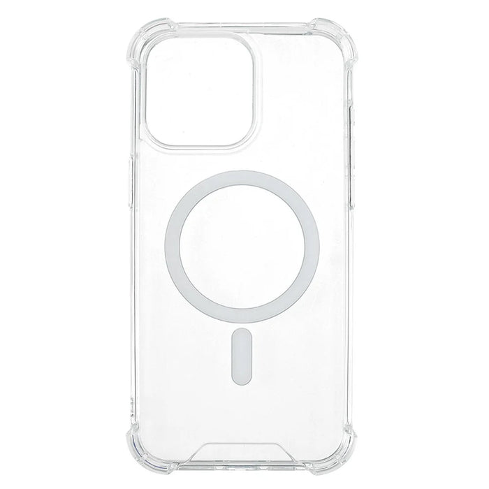For iPhone 15 Pro Max Clear Phone Case Compatible with MagSafe 1.5mm Shockproof Back Cover - 2