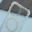 For iPhone 15 Pro Max Clear Phone Case Compatible with MagSafe 1.5mm Shockproof Back Cover - 5