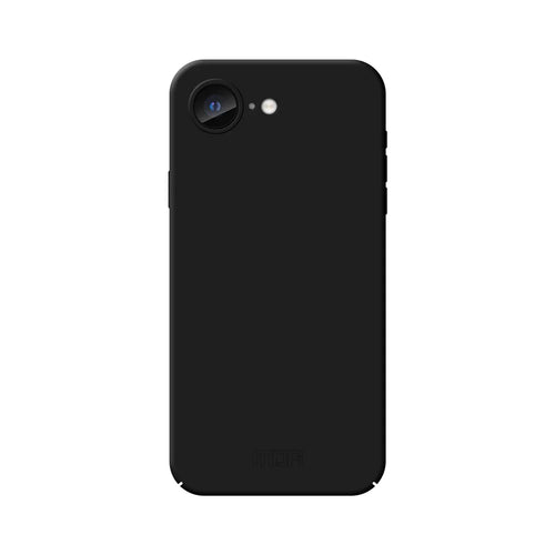 MOFI For iPhone 17e / 16e Phone Case  JK Qin Series Skin-Touch Matte Anti-fingerprint Back Cover - Black - 1