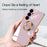 For Samsung Galaxy A36 5G Case Precise Cutouts 6D Electroplating TPU Phone Cover with Ring Holder - Light Purple - 2