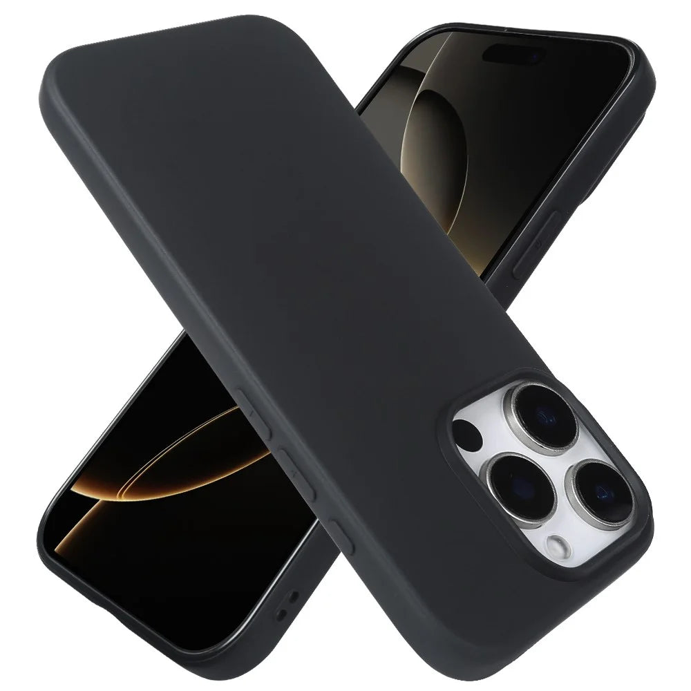 For iPhone 16 Pro Case GRS Certified RCS Eco-Friendly Material Single Side Matte Slim Anti Drop Phone Cover - 2