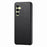 For Samsung Galaxy A26 5G Case Litchi Texture Leather Coated PC Mobile Back Cover - Black - 2