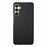 For Samsung Galaxy A16 4G / Galaxy A16 5G Case Litchi Texture Leather Coated PC Mobile Back Cover - Black - 3