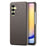 For Samsung Galaxy A36 5G Case Litchi Texture Leather Coated PC Mobile Back Cover - Silver Grey - 4