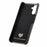 For Samsung Galaxy A36 5G Case Litchi Texture Leather Coated PC Mobile Back Cover - Silver Grey - 5