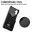 For Samsung Galaxy A36 5G Case Litchi Texture Leather Coated PC Mobile Back Cover - Silver Grey - 6