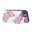 For iPhone 17e / 16e Case Flower Leather TPU RFID Blocking Phone Cover Card Slots - Rose Flower - 3
