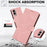 For Samsung Galaxy S25 Edge Case PU Leather Phone Cover with Wallet Stand - Pink - 7