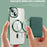 For iPhone 15 Plus Case Compatible with MagSafe TPU + PC Mobile Cover with Card Bag - Blackish Green - 3