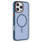For iPhone 16 Pro Max Magnetic Case Skin Touch TPU + PC Phone Back Cover - Blue - 1