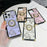 For iPhone 16 Pro Case with Kickstand Four Leaf Clover Pattern Electroplating TPU + PC Phone Cover - Purple - 6