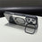 For iPhone 16 Pro Max Magnetic Case Mirror Surface TPU+PC Phone Cover with Lens Frame Kickstand - Black - 4