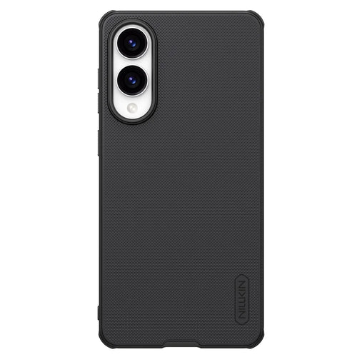 NILLKIN Frosted Shield Pro For Samsung Galaxy S25 Edge Case Matte PC + TPU Phone Cover - Black - 1