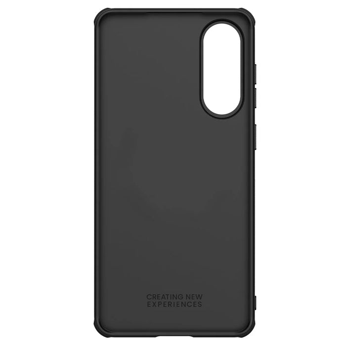 NILLKIN Frosted Shield Pro For Samsung Galaxy S25 Edge Case Matte PC + TPU Phone Cover - Black - 3