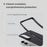 NILLKIN Frosted Shield Pro For Samsung Galaxy S25 Edge Case Matte PC + TPU Phone Cover - Black - 6