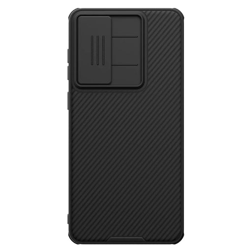 NILLKIN Camshield Pro Series for Samsung Galaxy S25 Edge Case PC + TPU Slide Camera Lid Phone Cover - Black - 2
