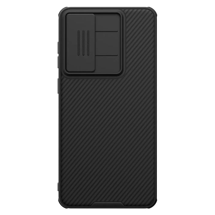 NILLKIN Camshield Pro Series for Samsung Galaxy S25 Edge Case PC + TPU Slide Camera Lid Phone Cover - Black - 2