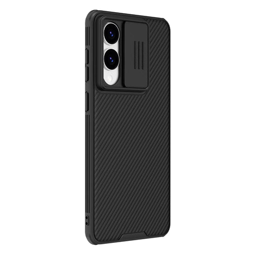 NILLKIN Camshield Pro for Samsung Galaxy S25 Edge Magnetic Case TPU + PC Phone Cover with Slider Camera - Black - 1