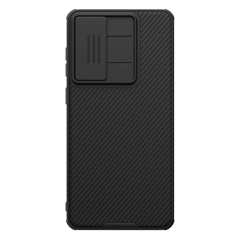 NILLKIN Camshield Pro for Samsung Galaxy S25 Edge Magnetic Case TPU + PC Phone Cover with Slider Camera - Black - 2