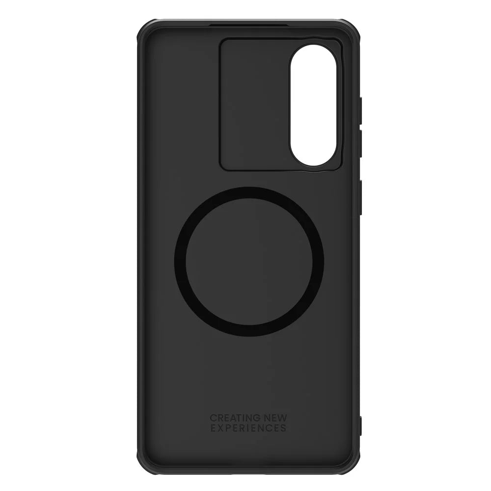 NILLKIN Camshield Pro for Samsung Galaxy S25 Edge Magnetic Case TPU + PC Phone Cover with Slider Camera - Black - 4