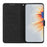 For Samsung Galaxy S24 / Galaxy S25 Leather Case Wallet Stand Smile Imprinted Phone Cover with Strap - Black - 3