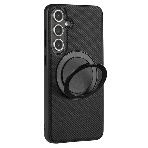 VILI TCY for Samsung Galaxy A56 5G Magnetic Phone Case with Rotary Kickstand PC TPU Back Cover - 1