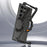 For Samsung Galaxy S25 Ultra Kickstand Magnetic Case Z Shape Bumper Phone Cover - Black - 3